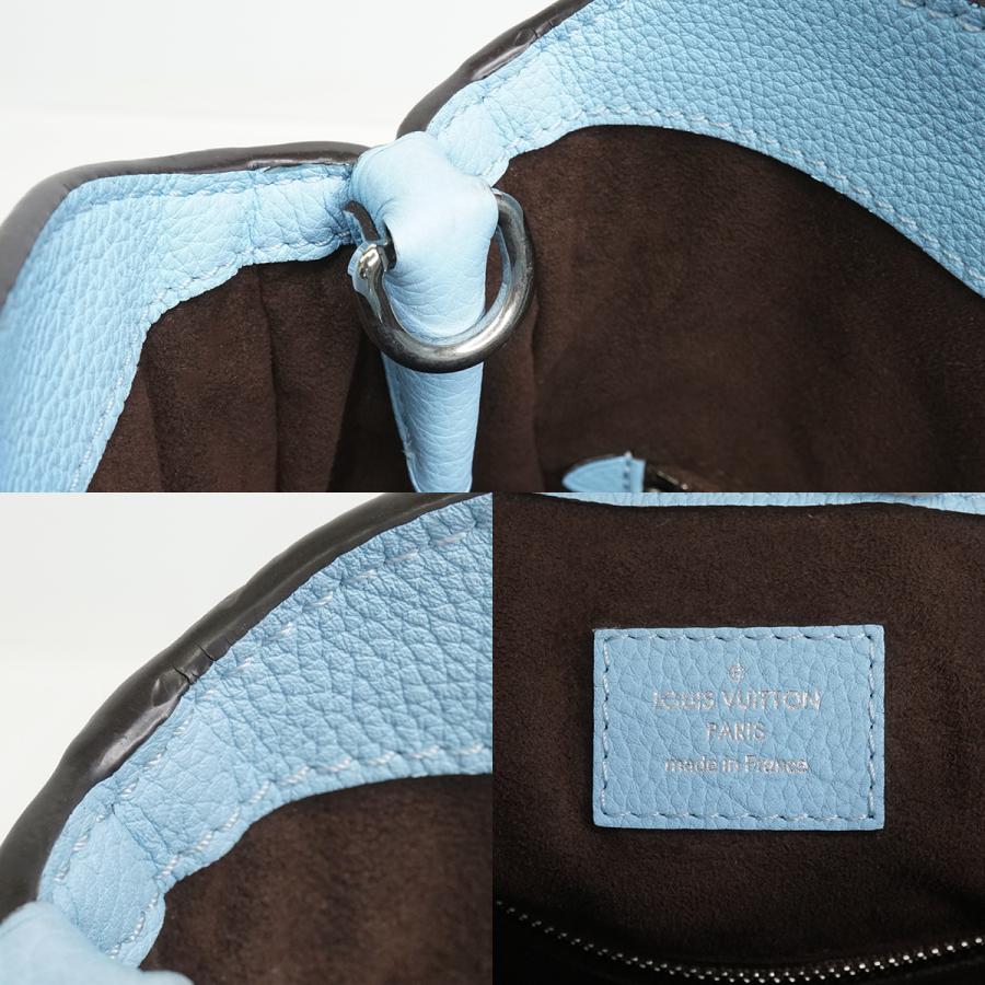 LOUIS VUITTON（ルイ・ヴィトン） LV マヒナ バビロンPM アイスブルー