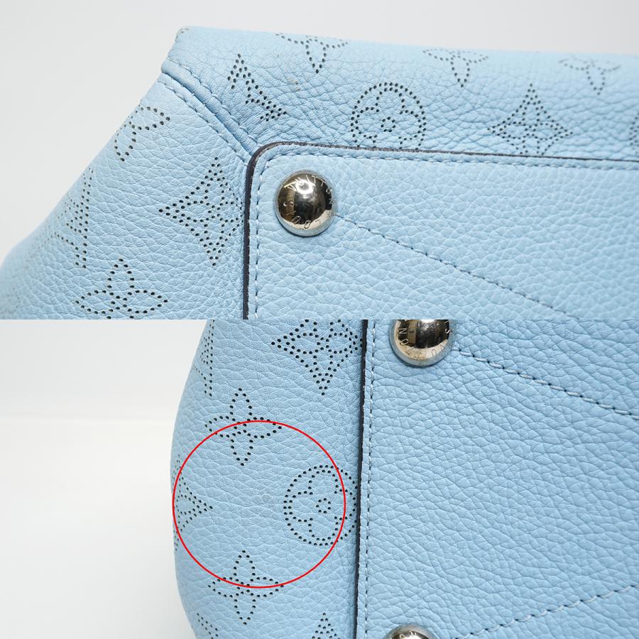 LOUIS VUITTON（ルイ・ヴィトン） LV マヒナ バビロンPM アイスブルー