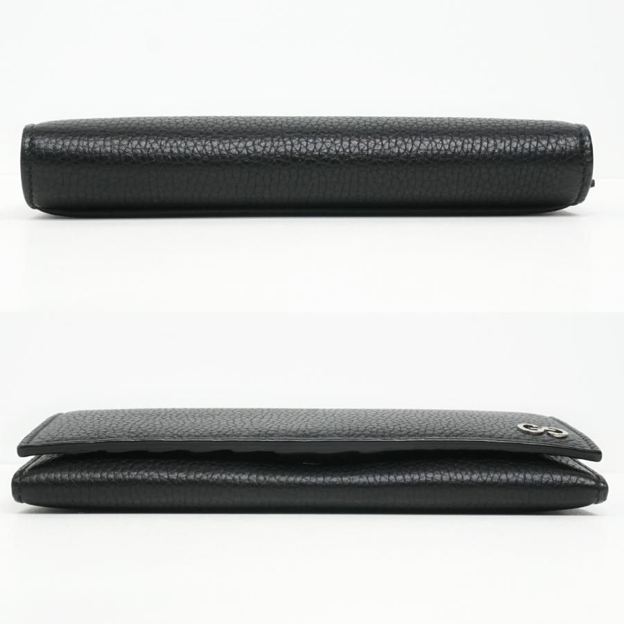 GUCCI グッチ レザー 二つ折り長財布 ブラック 黒 481727 : 質屋 GUCCI グッチ レザー 二つ折り長財布 ブラック 黒 481727 : 質屋