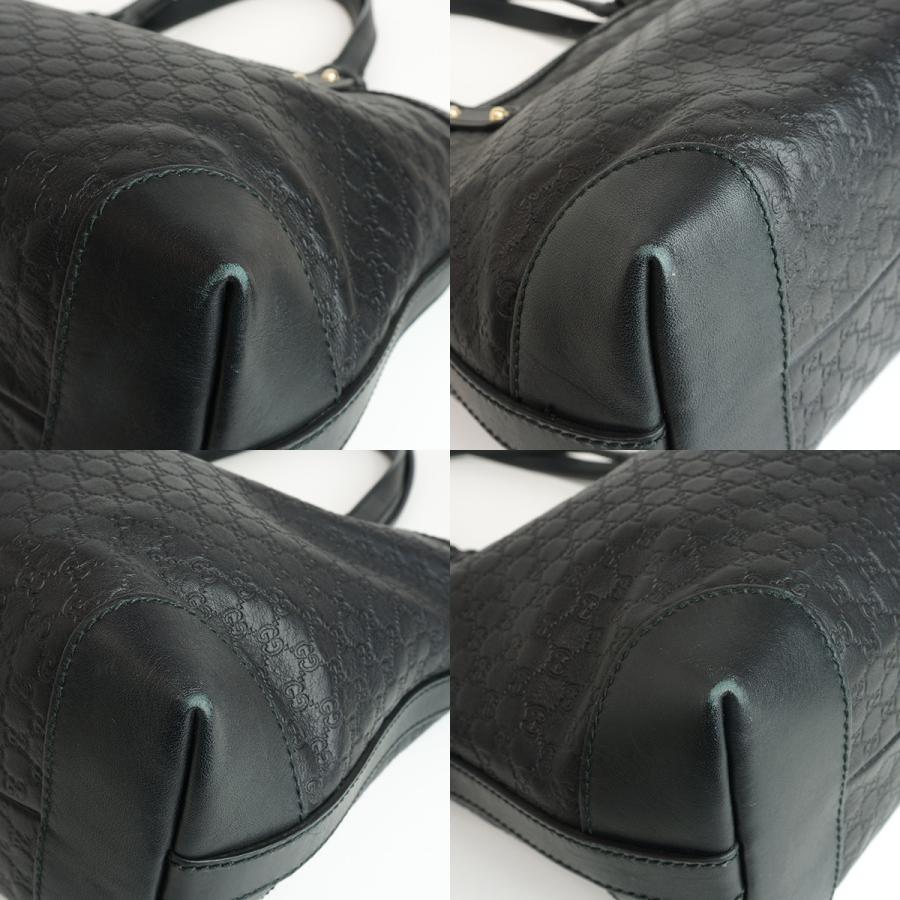 極美品 GUCCI グッチ ナイロン GG レザー ハンドバッグ ブラック GUCCI（グッチ） バッグ レディース ブランド ハンドバッグ ショルダー