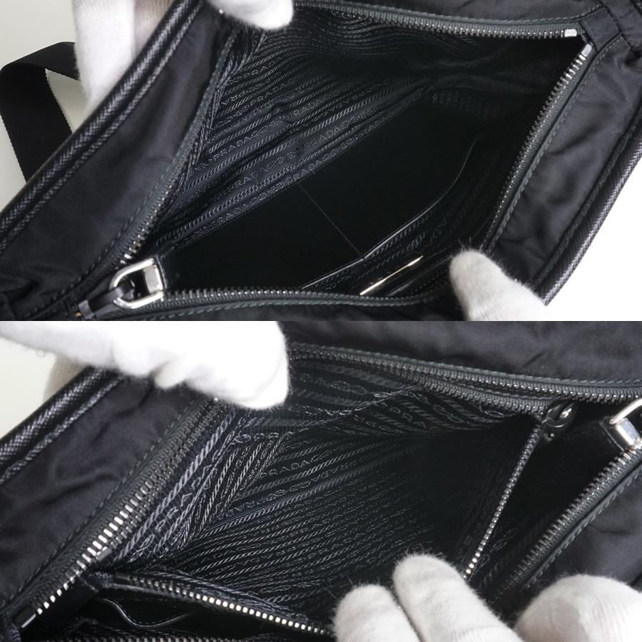 PRADA（プラダ） ナイロン ショルダーバッグ ネロ ブラック : 質屋