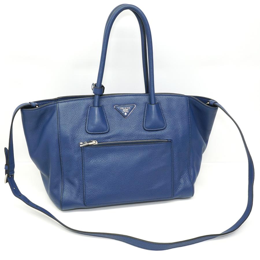 PRADA プラダ ヴィッテロ・フェニックス レザー トートバッグ PRADA プラダ ヴィッテロ・フェニックス レザー トートバッグ
