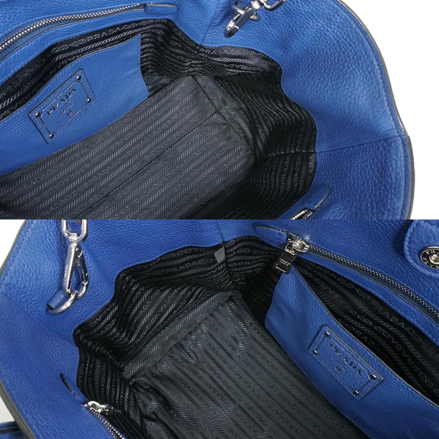 PRADA プラダ ヴィッテロ・フェニックス レザー トートバッグ PRADA プラダ ヴィッテロ・フェニックス レザー トートバッグ