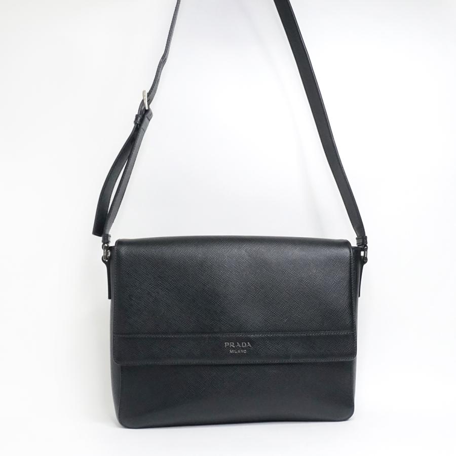 PRADA プラダ メッセンジャーバッグ ショルダーバッグ サフィアーノ