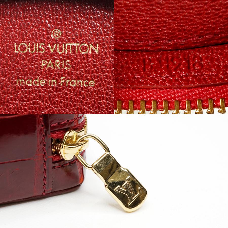 LOUIS VUITTON LV ルイ・ヴィトン クロコダイル コインケース LOUIS VUITTON LV ルイ・ヴィトン クロコダイル コインケース
