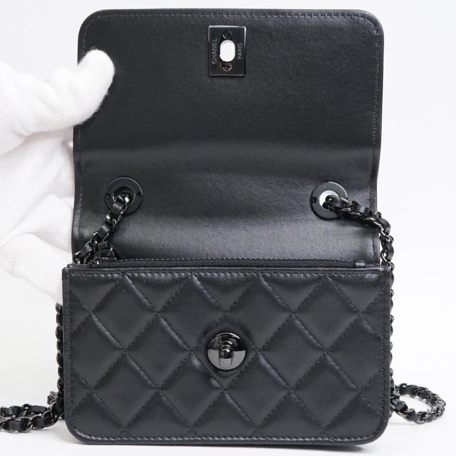 大人気CHANELタイムレスクラシック ココマーク ウォレットマトラッセ CHANEL シャネル マトラッセ チェーンウォレット タイムレス