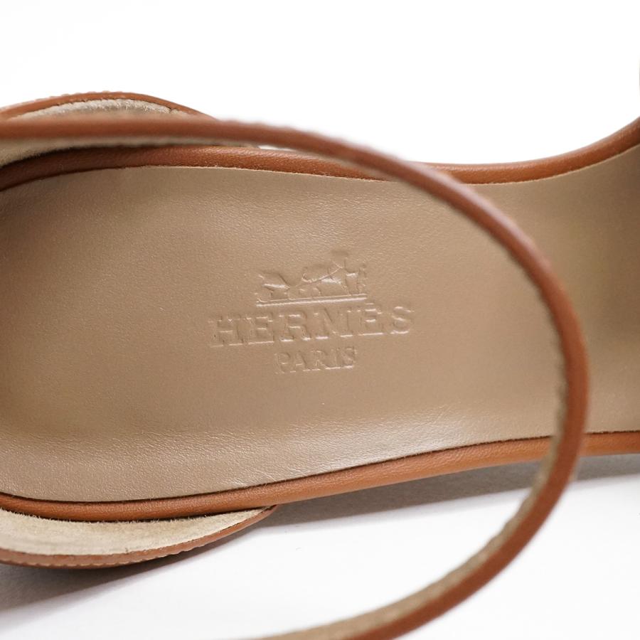 HERMES エルメス Hロゴ レジェンド ウェッジソール サンダル HERMES エルメス Hロゴ レジェンド ウェッジソール サンダル