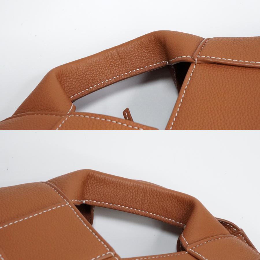 LOEWE ロエベ レザー ウーブン バスケットバッグ 2way LOEWE ロエベ レザー ウーブン バスケットバッグ 2way