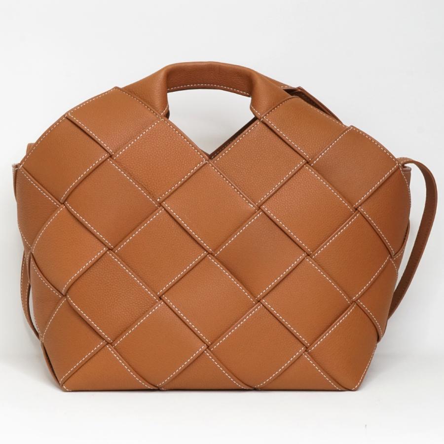 LOEWE ロエベ レザー ウーブン バスケットバッグ 2way LOEWE ロエベ レザー ウーブン バスケットバッグ 2way