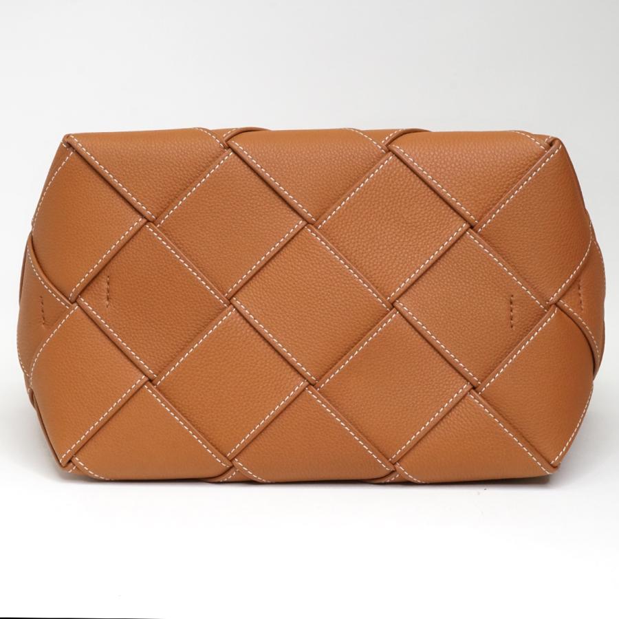 LOEWE ロエベ レザー ウーブン バスケットバッグ 2way LOEWE ロエベ レザー ウーブン バスケットバッグ 2way