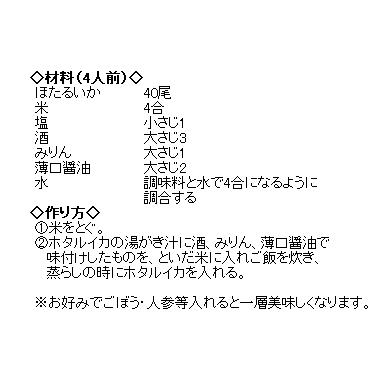 【申込期間:2025年5月20日頃まで】旬の（生）ほたるいか　たっぷり約3.0kg入り【送料無料】