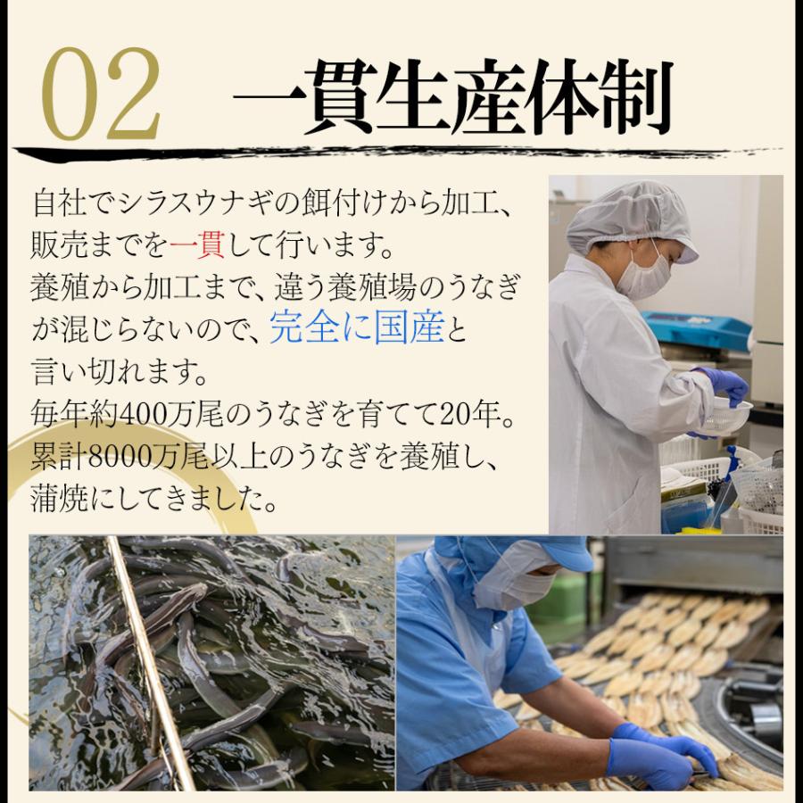 【完全無投薬】鹿児島県産 うなぎ蒲焼き粋 約80g×5パック 鰻師 無投薬 ウナギ 蒲焼き 鰻 うなぎ オーガニック 誕生日 贈り物 国産 ギフト 小浜海産物 爆買_6