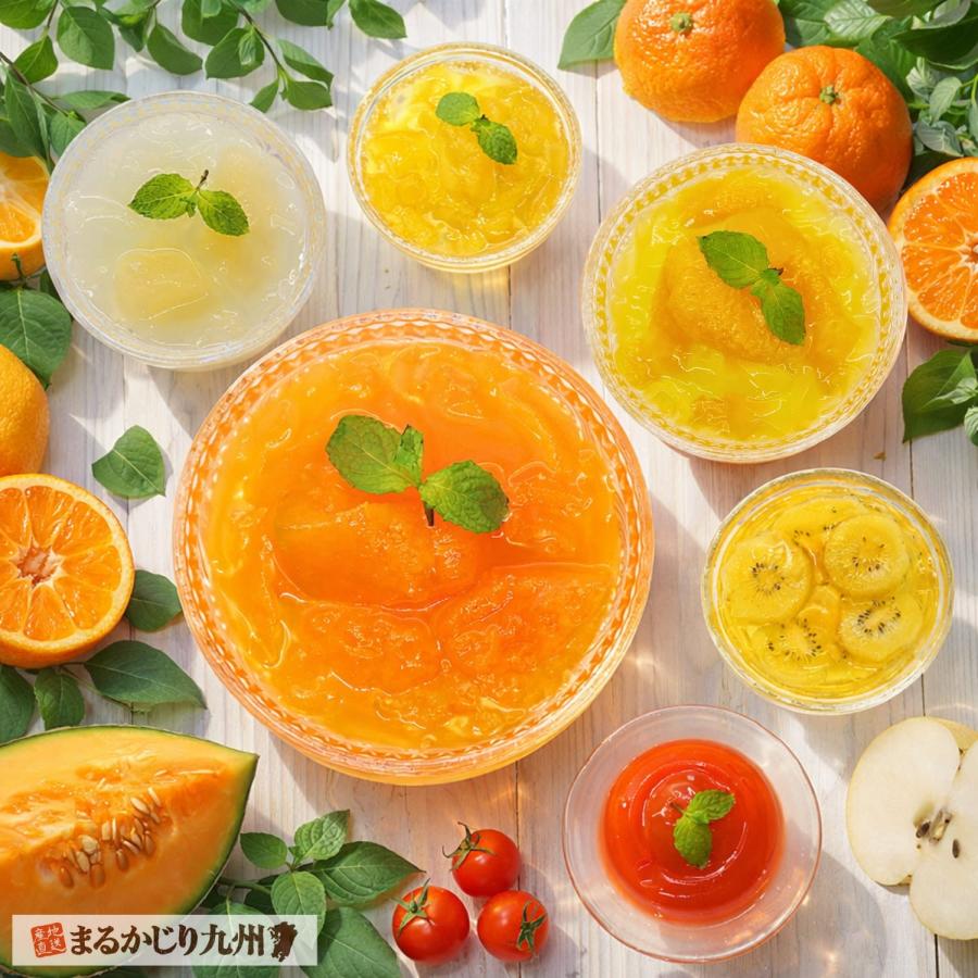 【中古】 フルーツまるかじり まるかじり九州 ゼリー ギフト フルーツゼリー 詰め合わせ 6種 1箱