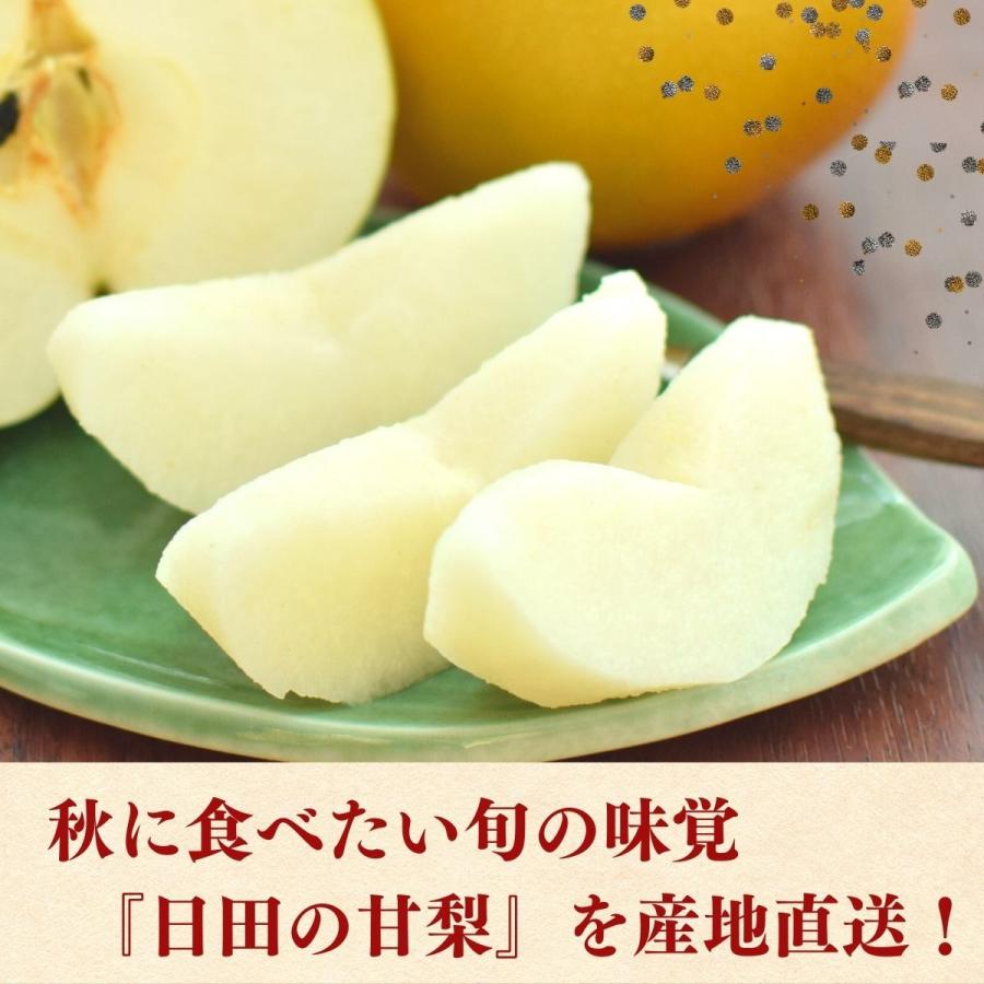 梨 甘梨 日田梨 少なからず県産 生まれ育つ甘梨 約8kg 日田の甘梨 4箱 出どころ直送 和梨 有りの実 差し上げる 差し上げ物 秀品