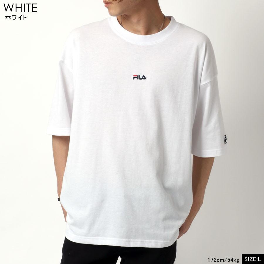 Tシャツ メンズ Fila フィラ 半袖 ロゴ 刺繍 ビッグ シルエット Big T ティーシャツ ストリート スポーツ マルカワ 通販 Yahoo ショッピング