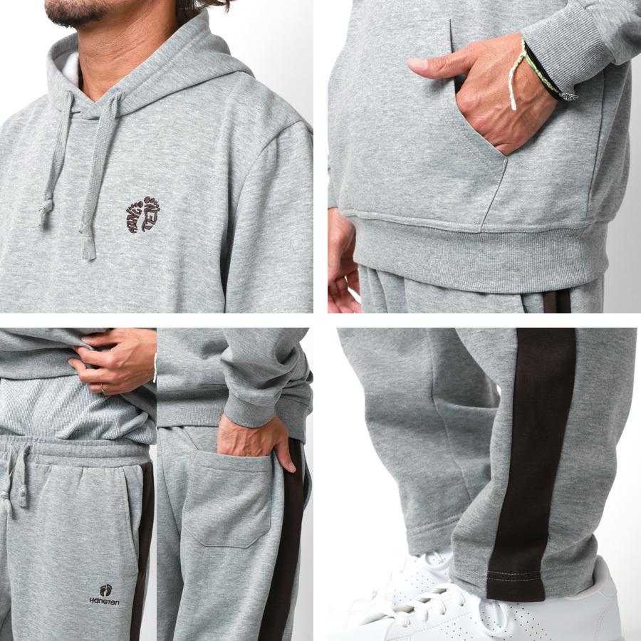 HANGTEN Hang Ten パーカー サイドラインスウェットパンツ HANGTEN Hang Ten パーカー サイドラインスウェットパンツ