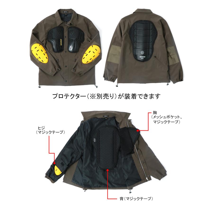 コーチジャケット メンズ Gros コーデュラ ライディングジャケット 