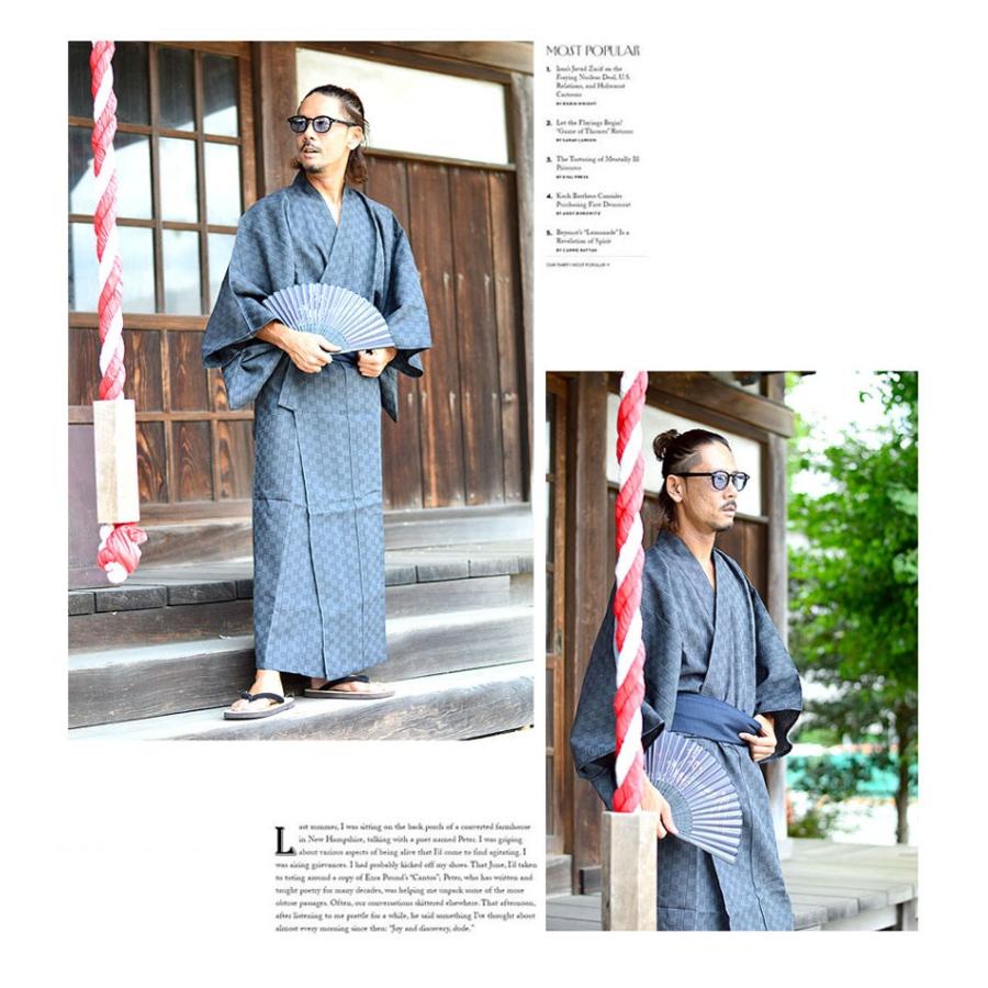 浴衣 メンズ 浴衣 ブランド セット 角帯 ワンタッチ 夏 雪駄付き マルカワ 通販 Yahoo ショッピング