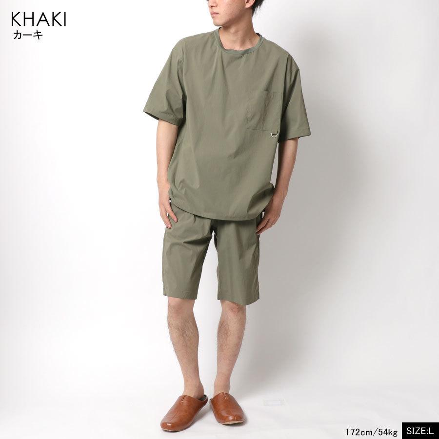 上下セット メンズ 半袖 接触冷感 軽量 ストレッチ 上下 セットアップ ハーフパンツ ショートパンツ 短パン ルームウェア 部屋着 父の日 マルカワ 通販 Yahoo ショッピング