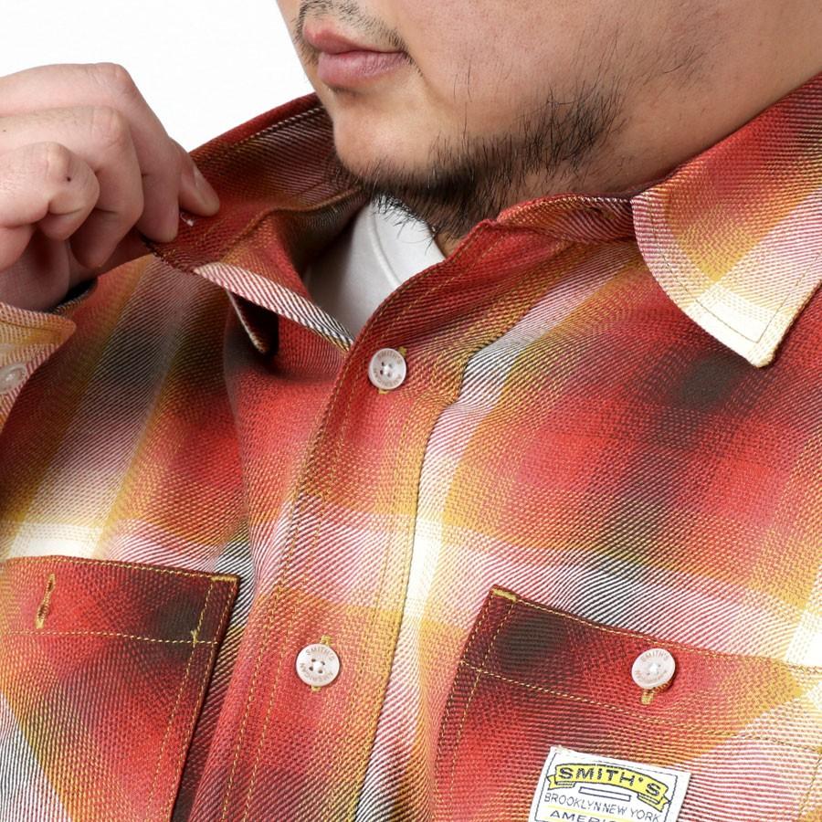 大きいサイズ メンズ チェックシャツ Smith S American スミスアメリカン 長袖 シャツ アメカジ カジュアル 父の日 マルカワ 通販 Yahoo ショッピング