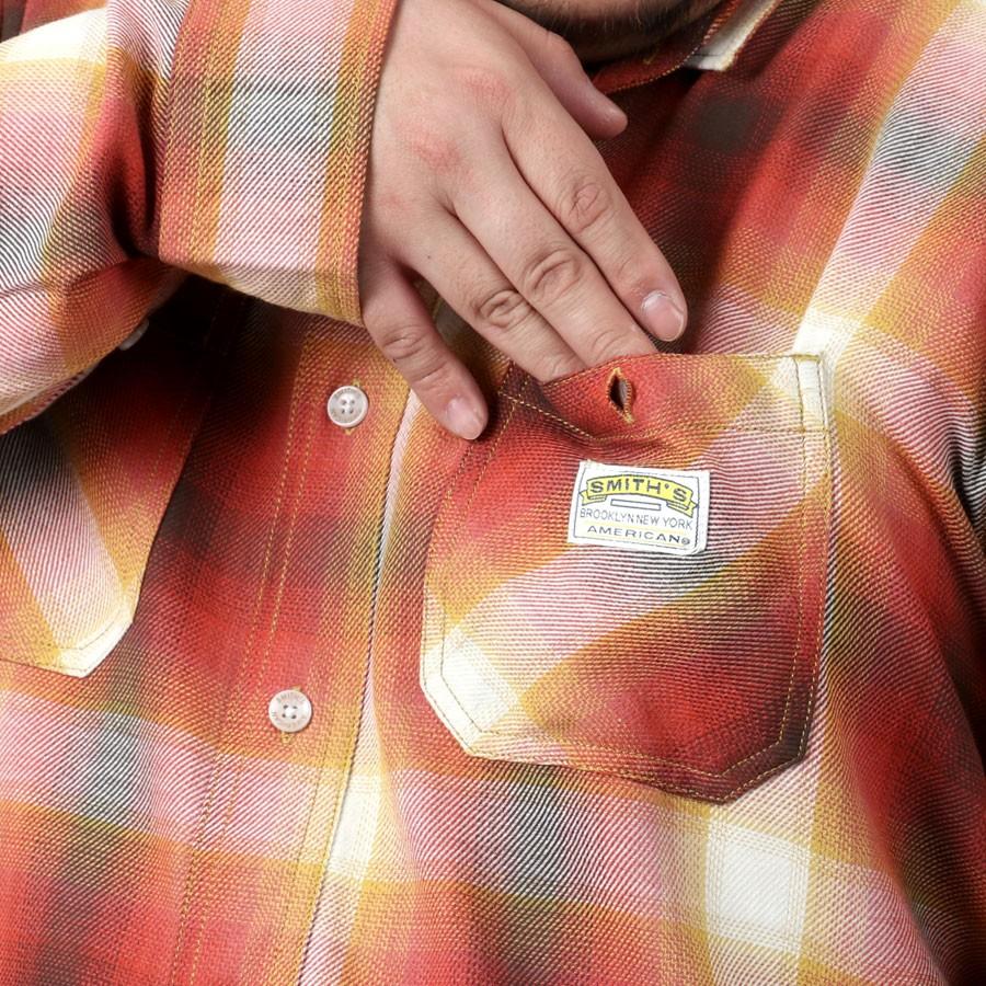 大きいサイズ メンズ チェックシャツ Smith S American スミスアメリカン 長袖 シャツ アメカジ カジュアル 父の日 マルカワ 通販 Yahoo ショッピング