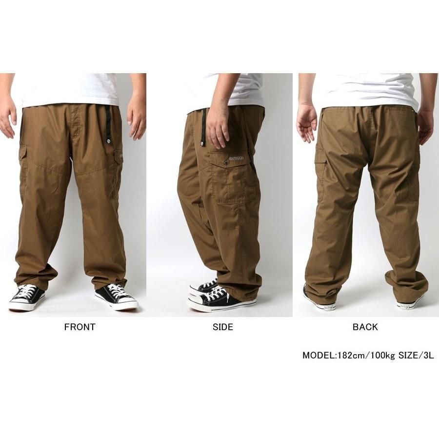 OUTDOOR PRODUCTS 大きいサイズ メンズ カーゴパンツ : マルカワ OUTDOOR PRODUCTS 大きいサイズ メンズ カーゴパンツ : マルカワ