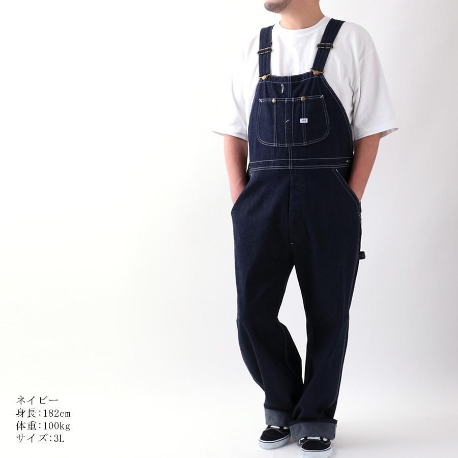 大きいサイズ メンズ オーバーオール Lee リー ワンウォッシュ デニム オールインワン ワークウェア 父の日 マルカワ 通販 Yahoo ショッピング