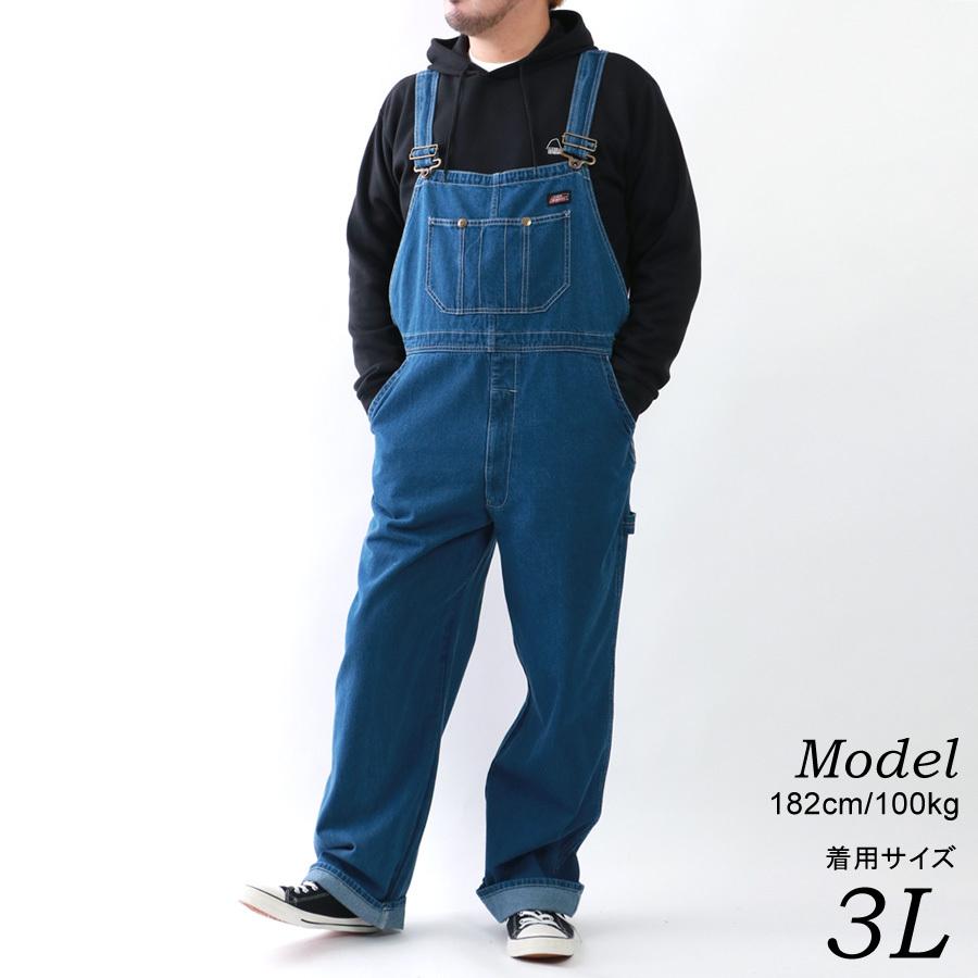 Dickies 大きいサイズメンズ オーバーオール :6862280374:マルカワ