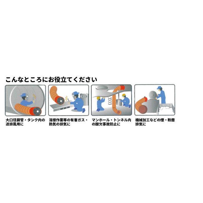 SPJR ポータブルファン用 サンダクトL SD-300 φ320mm / 5m 塩化 SPJR ポータブルファン用 サンダクトL SD-300 φ320mm / 5m 塩化