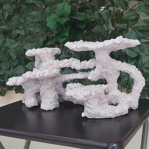 オリジナル 人工ライブロック サイズ：21.5cm (高)×45cm (横)× 23.5cm
