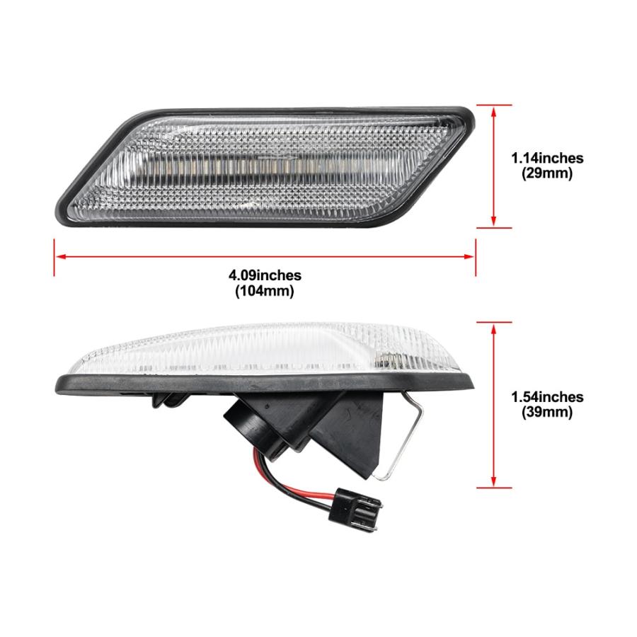 BMW サイドマーカーライト LED ターンシグナル カーライト z3 e36 クーペロードスター 車 カスタム mrk2080