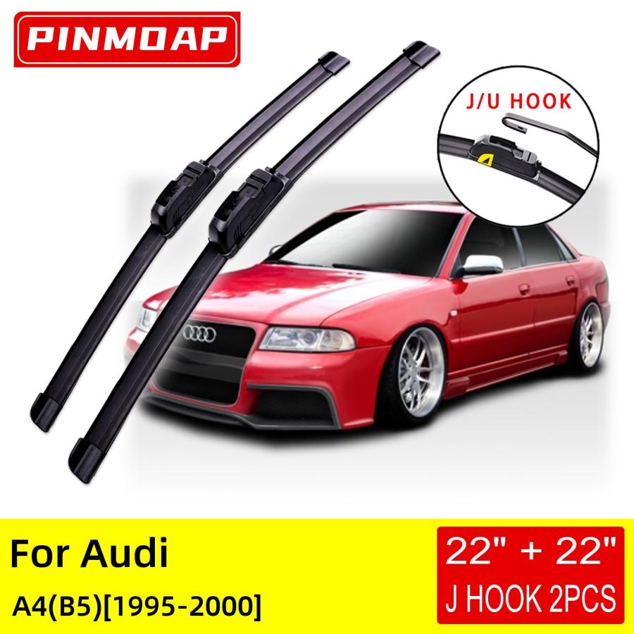 フロントワイパー アウディ A4 (B5) フロントワイパーブレード アクセサリー u jフック Audi 車 19952000