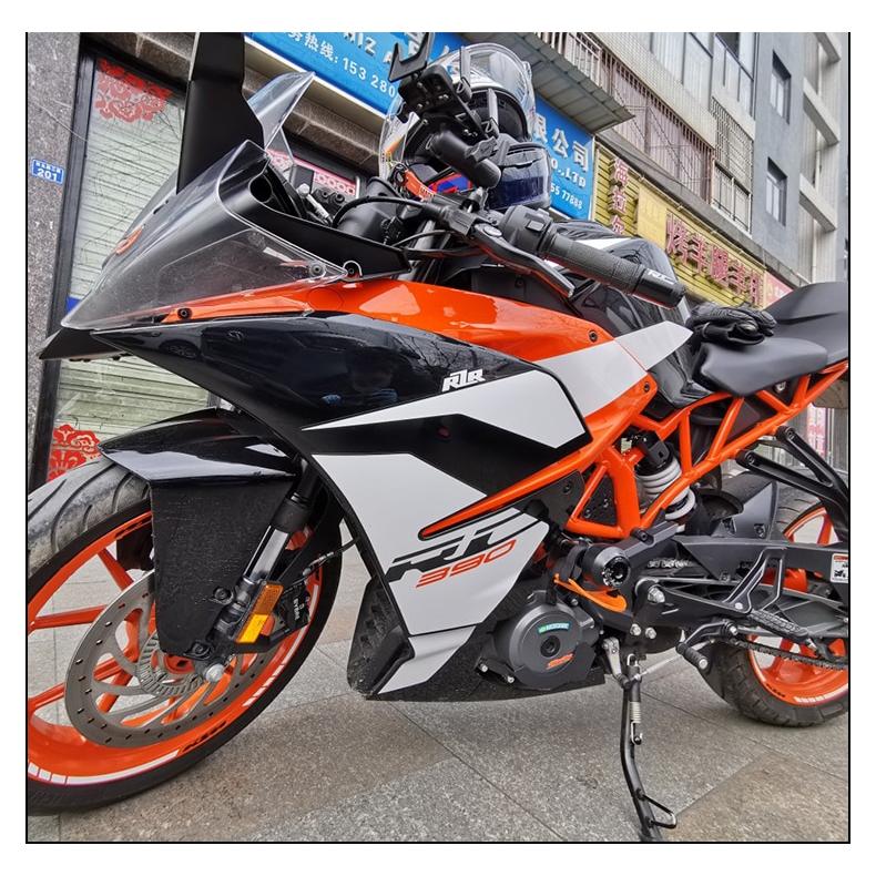 KTM エンジンガード デューク duke 250 390 保護ガード スライダー 
