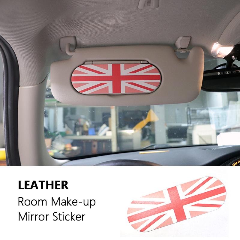MINI（ミニ） ステッカー サンバイザー サンシェード レザー ミラー
