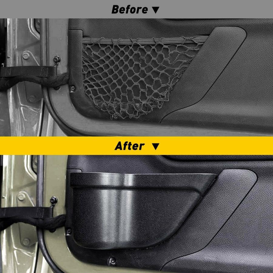 ジープラングラー jk jku 2ドア 2011-2018 フロントドアポケット