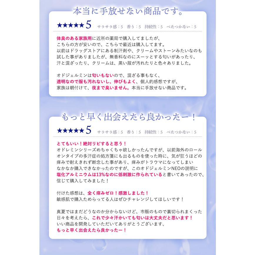 デオドラント オドジェルミンNEO 薬用 60ml 1本 ジェル 塗りやすい 液