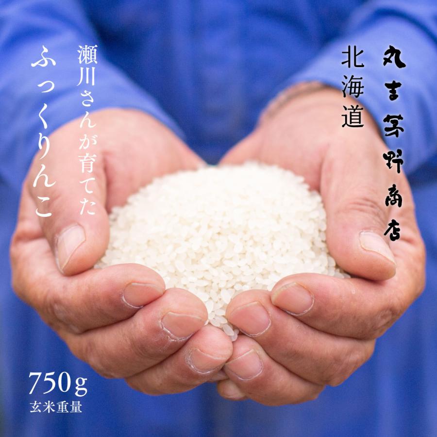 おこめ ふっくりんこ 瀬川さんが育てた お試し 750g 5合 北海道深川市稲田産