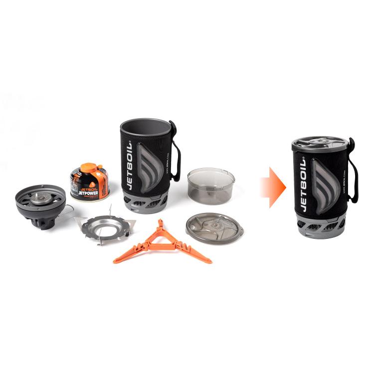 JETBOIL（ジェットボイル） フラッシュ クッカー コンロ : つり具の
