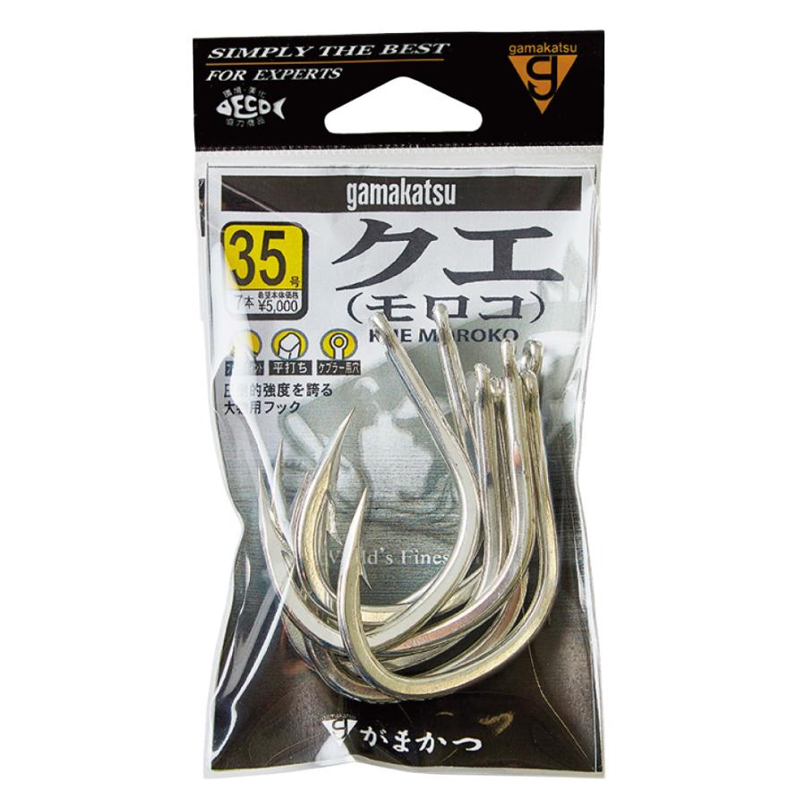 Gamakatsu がまかつ クエ モロコ 40号 鈎 磯釣り 底物 : つり具