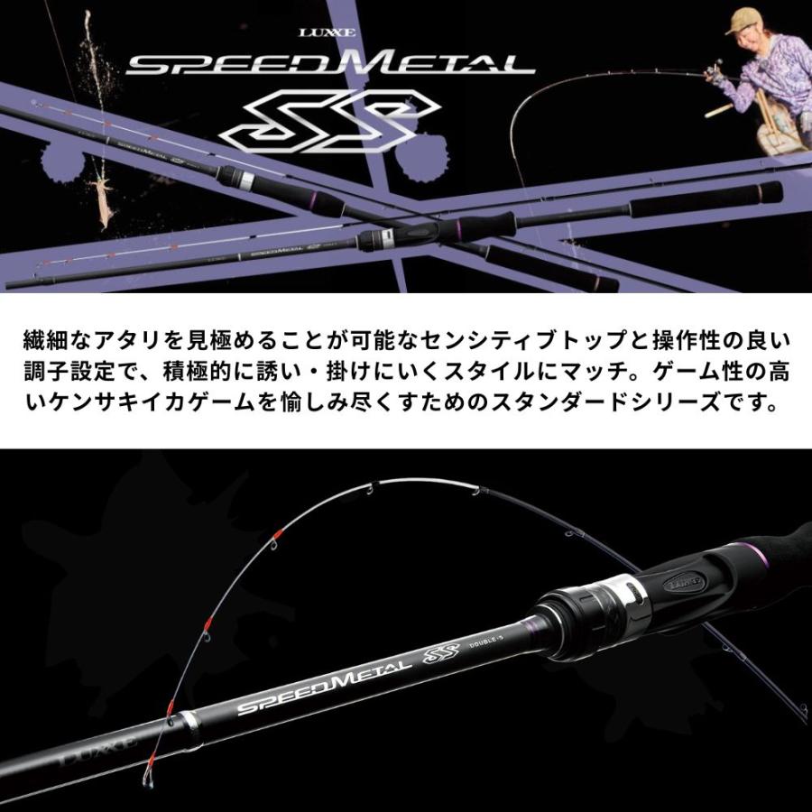 Gamakatsu ラグゼ スピードメタルSS B66MH-solid イカメタル 竿