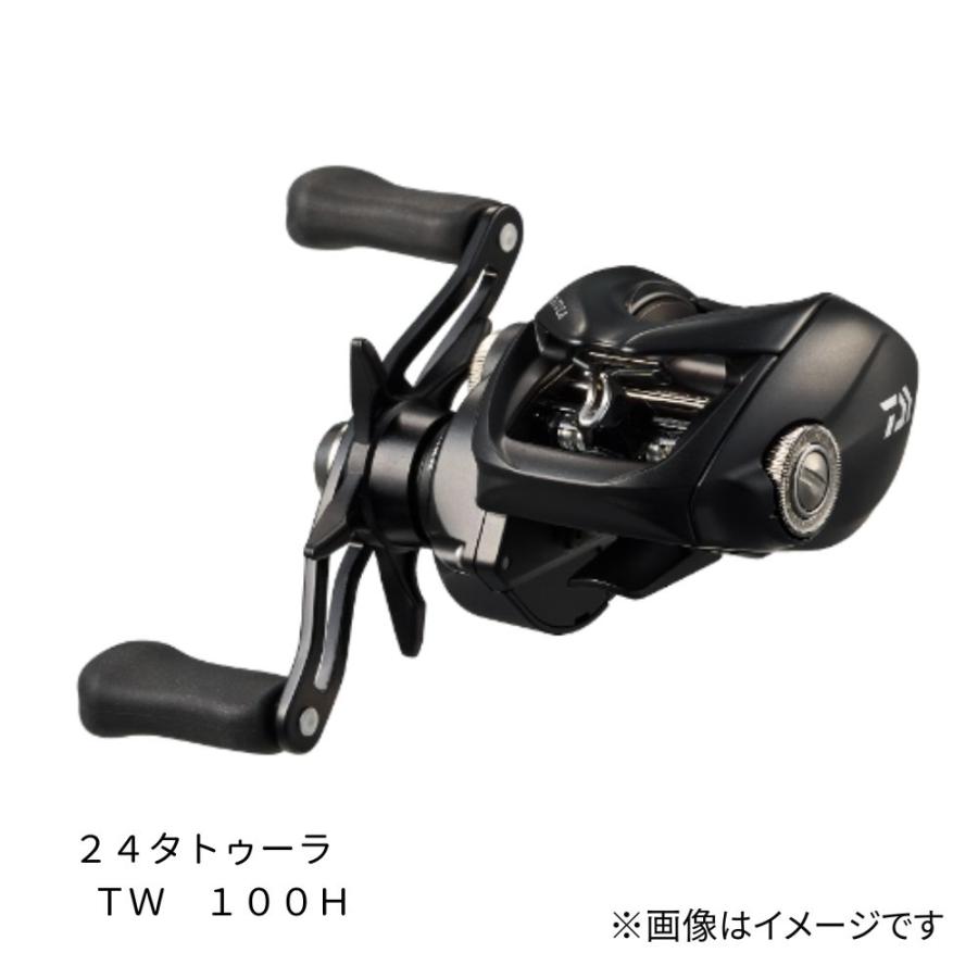 ダイワ 100H TW 24タトゥーラ 24タトゥーラ 【バス・トラウト・ソルトの - DAIWA 100H TW リール