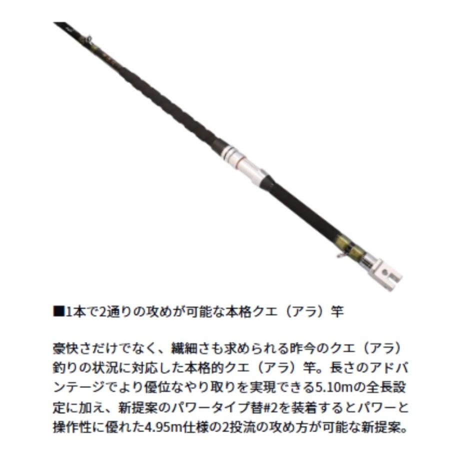 DAIWA（ダイワ） 豪海 クエ 80-514 振出 磯竿 5.1m 釣り竿 大物 クエ