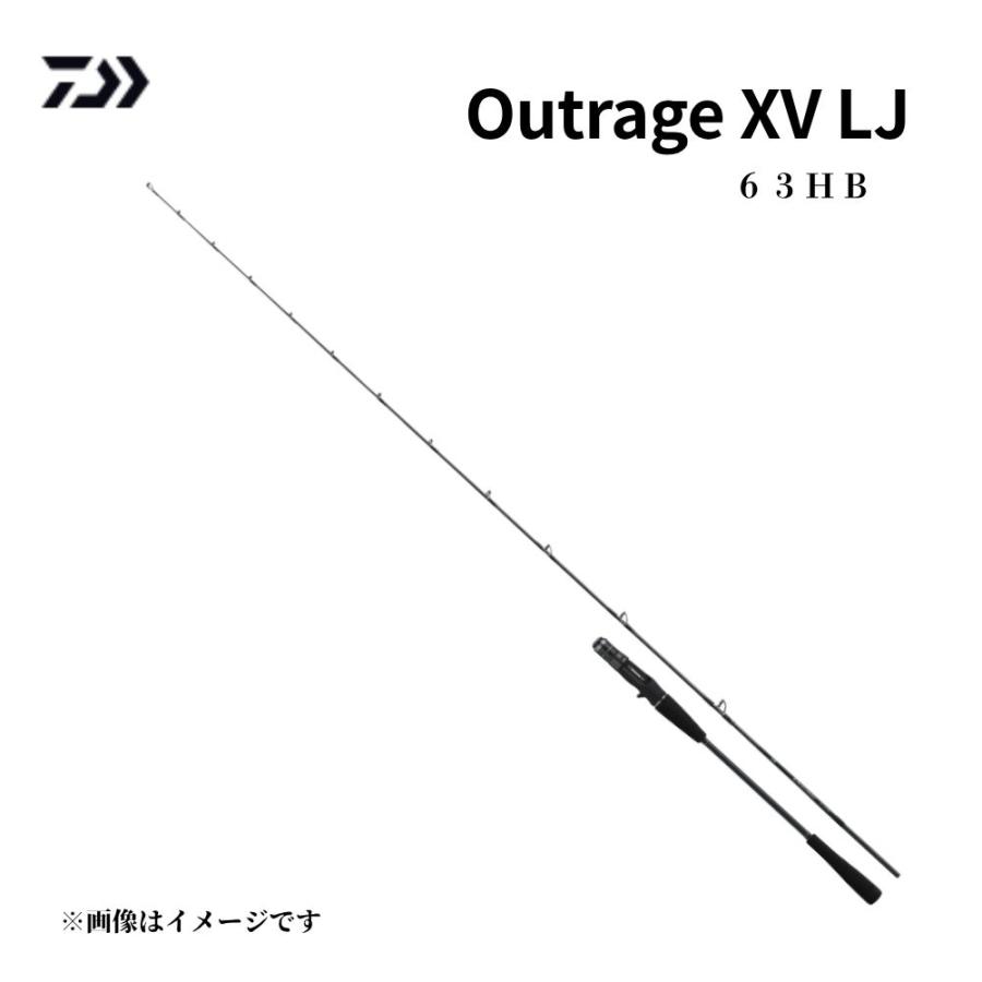 DAIWA（ダイワ） 24 アウトレイジ XV LJ 63HB ライトジギングロッド