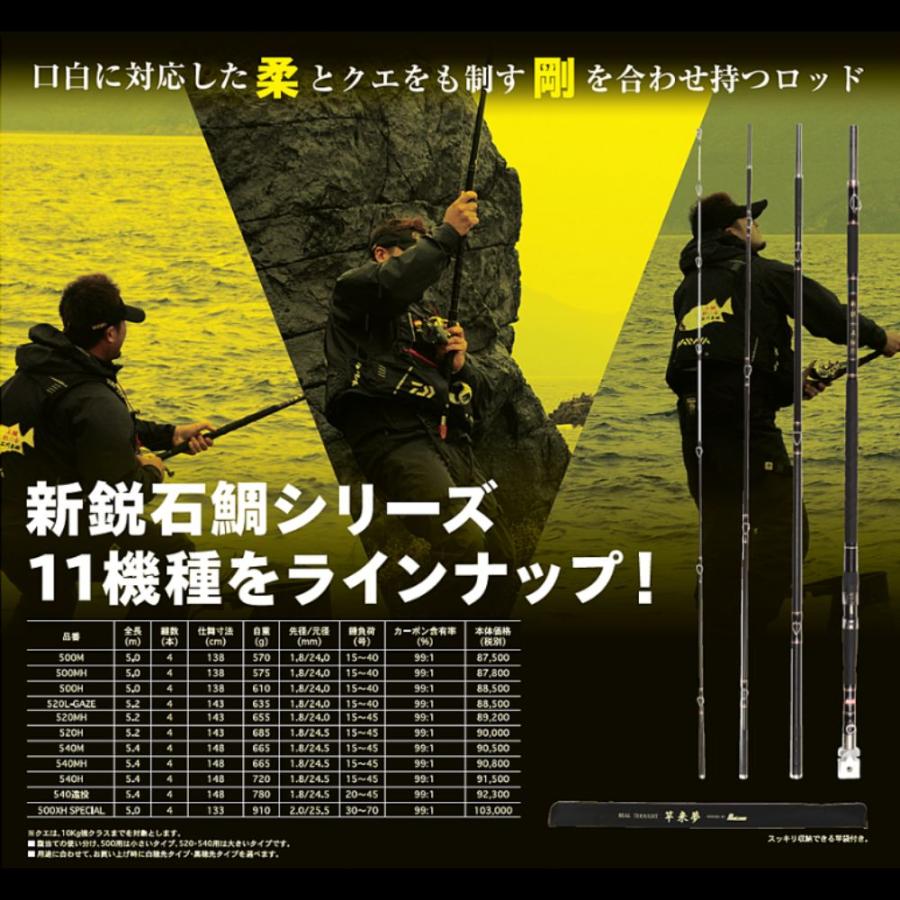 ロッドコム 新鋭石鯛 500XH スペシャル 石鯛竿 底物 口白 クエ 大物