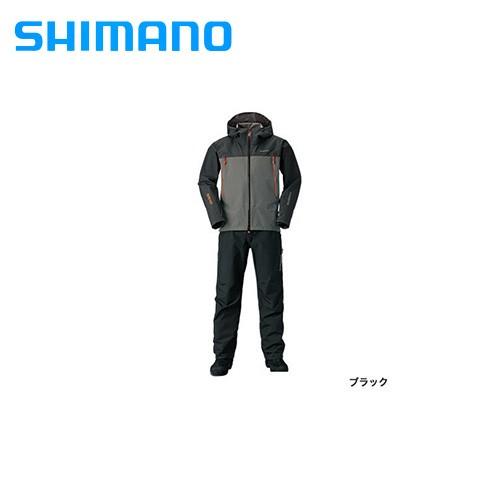 シマノ ゴアテックス ベーシックスーツ RA-017R ブラック L