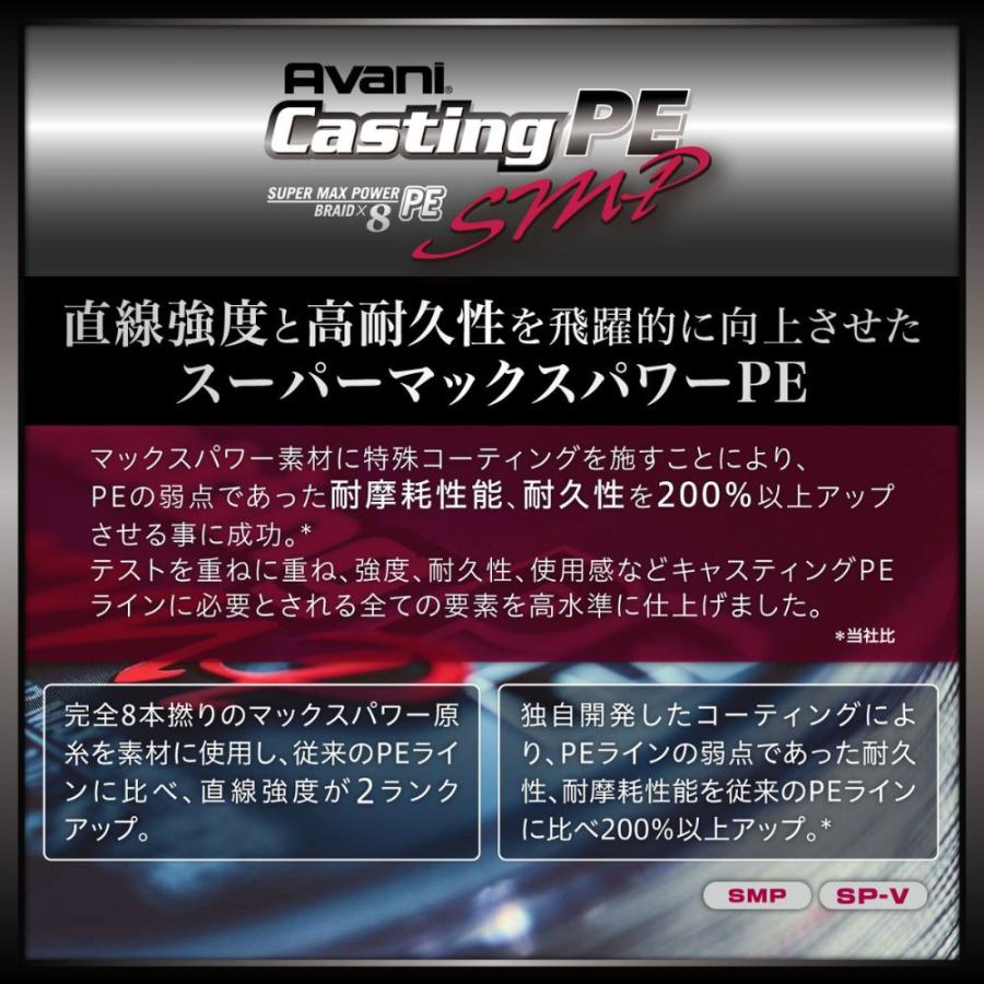 VARIVAS（バリバス） アバニ キャスティング PE SMP 8号 200m PEライン