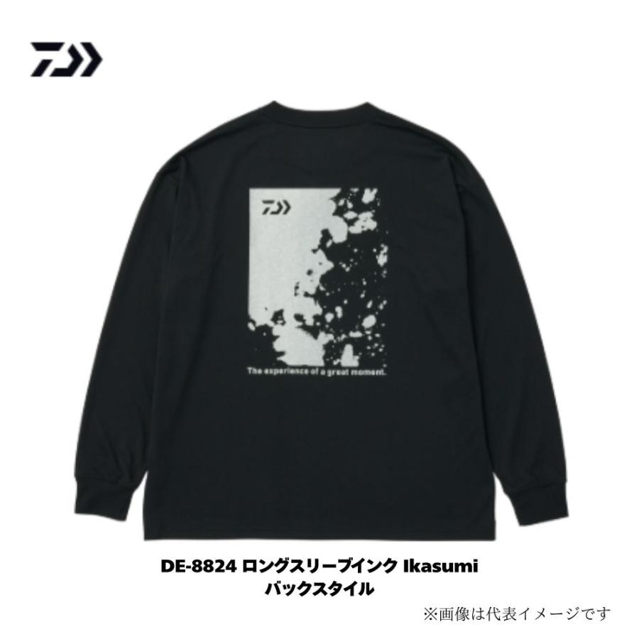 DAIWA（ダイワ） DE-8824 ロングスリーブ インク Ikasumi 釣り