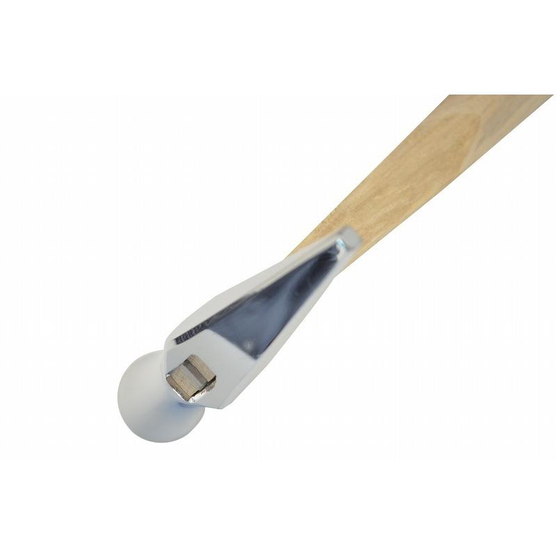 マルキン印 船手玄能 ミラー 24 ラセン 350mm　ハンマー 玄能 木柄 日本製 | マルキン印 | 04