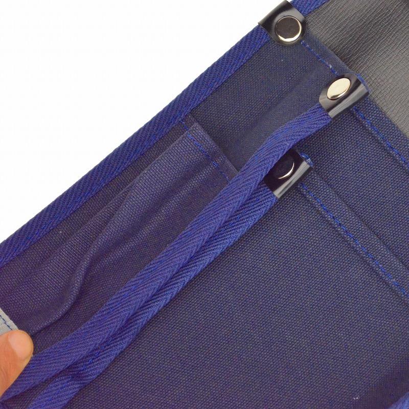 金井産業　マルキン印 内側ポケット付 帆布 YK-02 紺 |  | 06