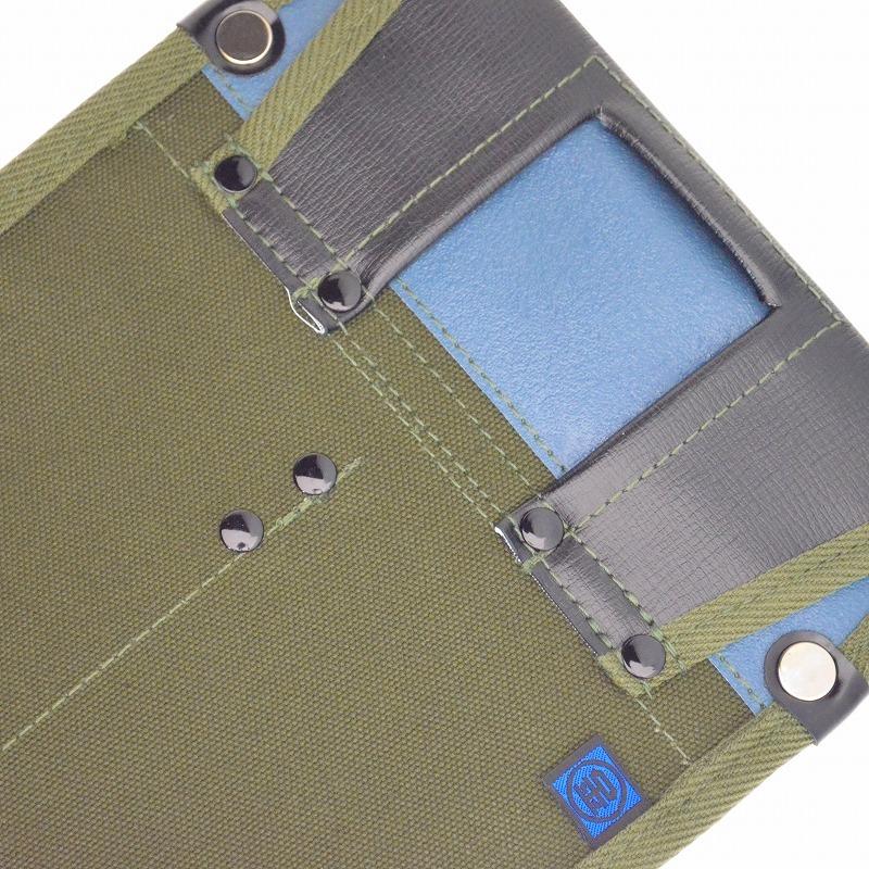 金井産業　マルキン印 内側ポケット付 帆布／緑和柄 YK-25 国防 |  | 06